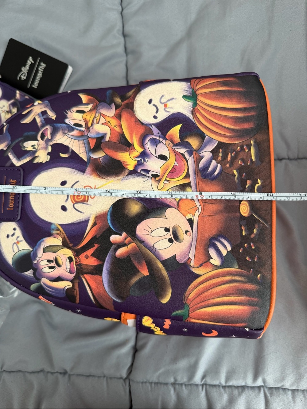 Loungefly Purple Halloween Disney Character Backpack and Wallet Set - Picture 2 of 10